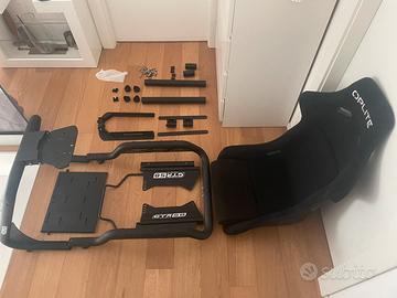 Oplite GTR S8. Postazione sim-racing