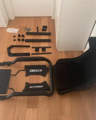 Oplite GTR S8. Postazione sim-racing