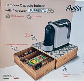 Porta cialde caffe’ e porta capsule Avilia Home