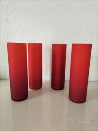 Bicchieri vintage di Murano anni 70 set di 4