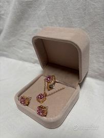 Set gioielli collana+anello+orecchini