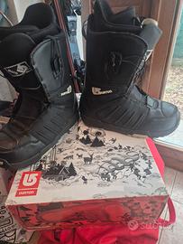 scarponi boot snowboard Burton 