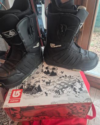 scarponi boot snowboard Burton 