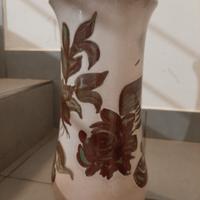 grande vaso ceramica Faenza numerato bottega Lega