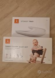 tripp trapp baby set + tripp trapp tray