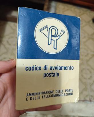 libro codice avviamento postale 