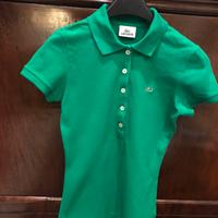 Lacoste polo donna verde smeraldo