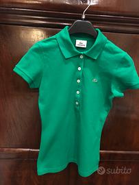 Lacoste polo donna verde smeraldo