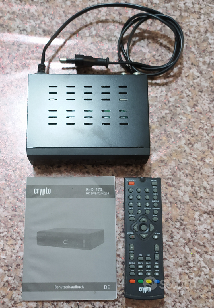 Decoder Dvb-t2 Gbc GBC GB-350D Decoder Digitale Terrestre Full HD - DVB-T2,  1080p H.265, USB, Telecomando Universale Decoder Digitale Terrestre 2025  Smart Tv