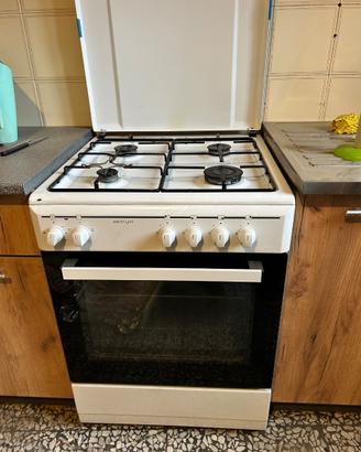 Cucina Electroline gas bianca