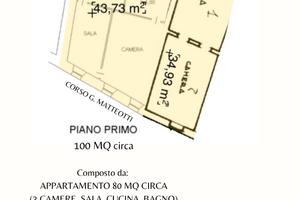 Appartamento sul corso principale di pergola