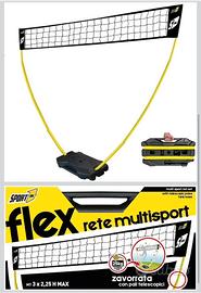 Rete Da pallavolo da giardino 225 cm zavorrata