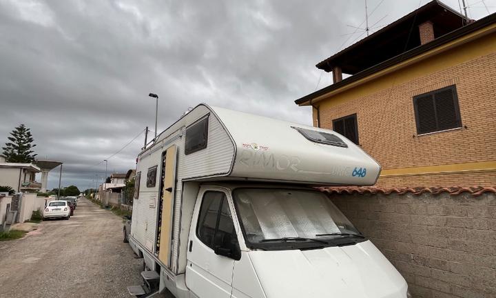 Camper Ford transit 2500 aspirato
