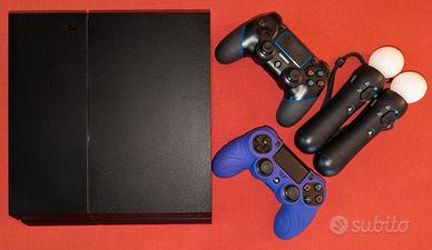 Ps4 con 4 controller e 24 giochi originali