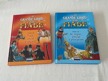 Coppia Il grande libro delle fiabe anni orchi re