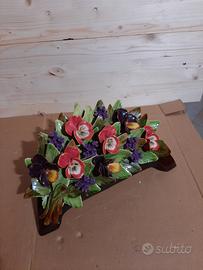 centro tavola a fiori 