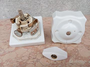 Interruttore porcellana