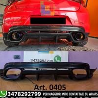 DIFFUSORE ALFA ROMEO GIULIETTA LOOK QUADRIFOGLIO