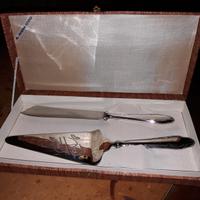 Argento posate torta