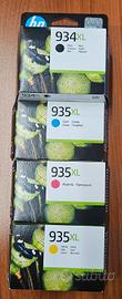 Toner HP 934XL e 935XL 4 Colori 