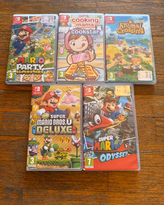 Lotto giochi nintendo switch