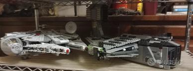 Lego originali justifier e millennium falcon!!