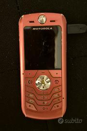Motorola L6 rosa(batteria da sostituire)