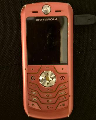 Motorola L6 rosa(batteria da sostituire)