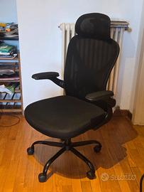 Sedia da Ufficio Ergonomica con Poggiatesta – Otti