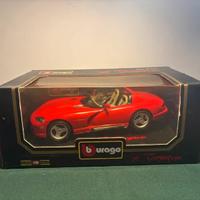 Dodge Viper RT/10 1993 Rossa 1:18 Bburago come nuo