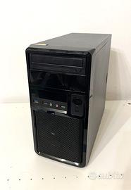 PC DESKTOP FISSO, INTEL i3 6100 3,7 GHz, 8GB DDR3