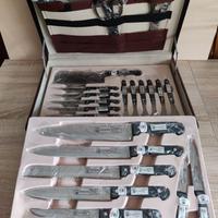 Set coltelli Von Stainer 24pz + valigetta (NUOVO)