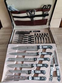 Set coltelli Von Stainer 24pz + valigetta (NUOVO)