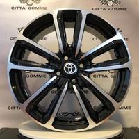 Cerchi in lega Toyota Yaris Aygo Corolla IQ da 17