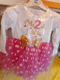 vestito bimba festa per il secondo compleanno 