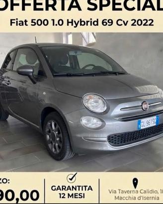 Fiat 500 1.0 Hybrid 69CV 2022