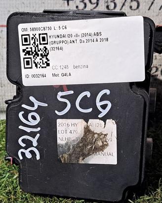 ABS HYUNDAI i20 Serie 58900C8750 G4LA benzina 1248