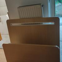letto, rete a doghe e divanetto