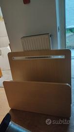 letto, rete a doghe e divanetto