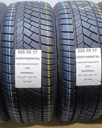 4 GOMME 225 55 17 CONTINENTAL INV RIF4030