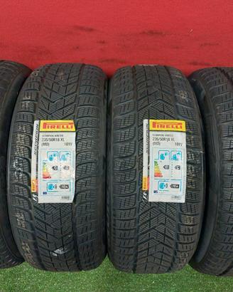 235 50 18 Gomme Invernali Pirelli Nuove 235 50R18