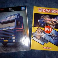 Cataloghi del 1994 della ITALERI e della DRAGON,