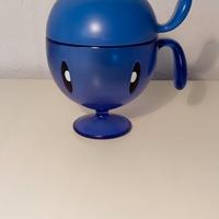 Alessi, tazza Rudi con coperchio