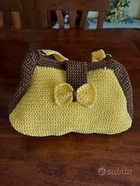 pochette bicolore in cordino tessiland 