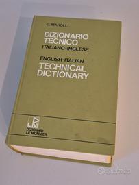 Dizionario Tecnico Marolli - Italiano-Inglese