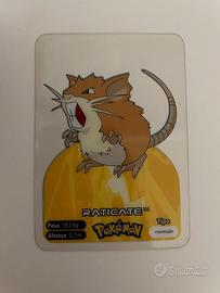 Raticate 20 Pokemon Lamincards Ita