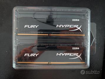 Memorie RAM HyperX Fury DDR4 16GB (2x8)