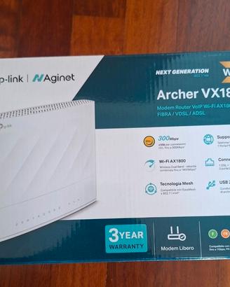 Tp link Archer VX1810v modem router voip wifi