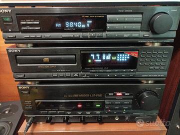 Amplificatore SONY LBT-V902 + sintonizzatore + CD
