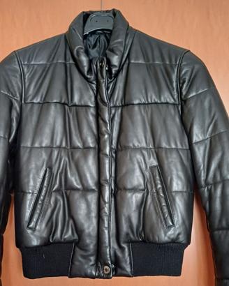 Giubbotto SHE-IT pelle con imbottitura